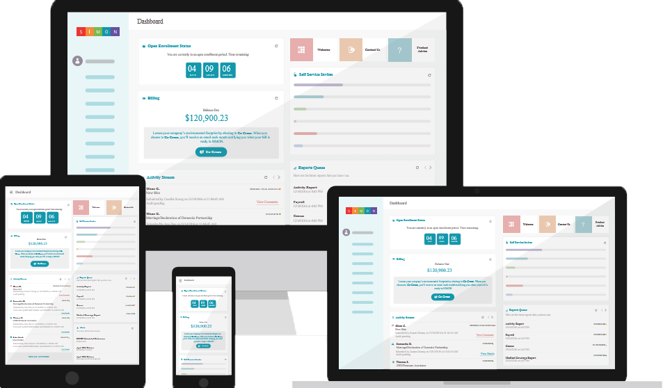 6 Dashboard Responsive 